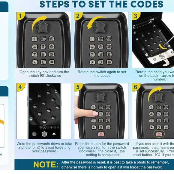 Car Key Lock Box NEW - Picture 6 of 8